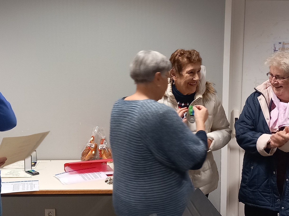 Médaille Bénévolat Ginette Beaucamp