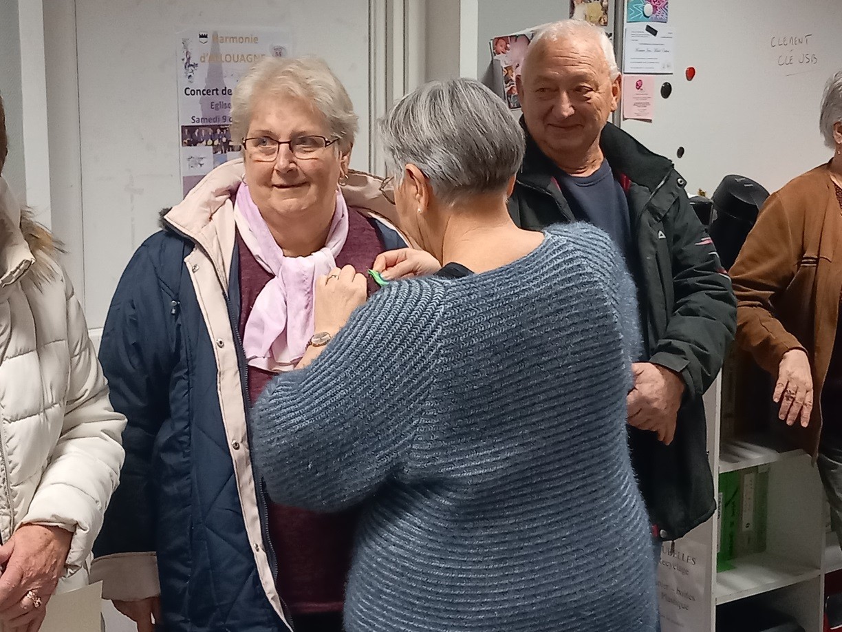 Médaille Bénévolat Monique Deligny