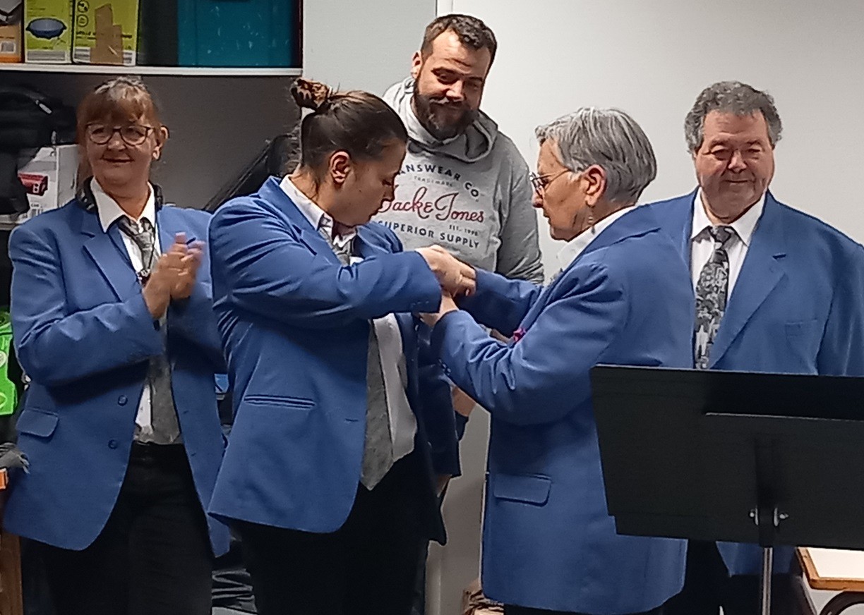 Médaille Audrey Bisiaux - 20 ans