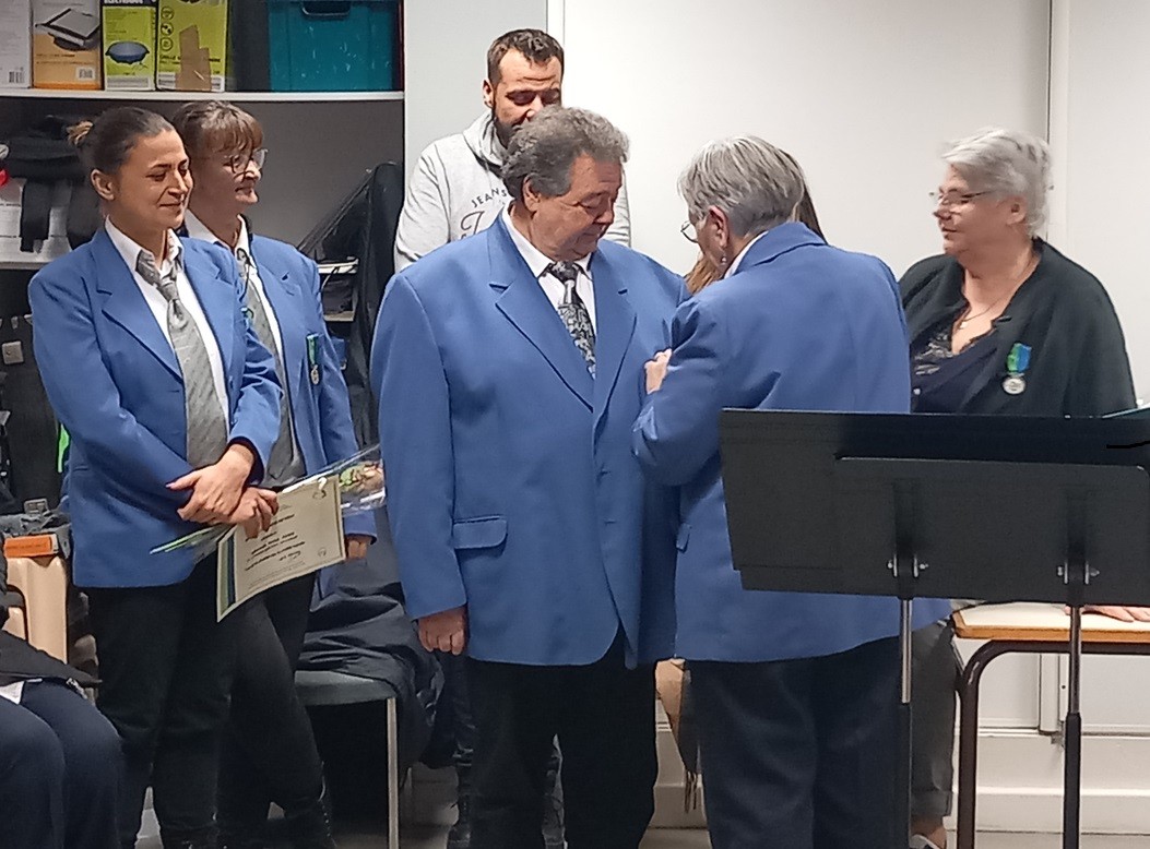 Médaille Direction Jacky Roussel - 40 ans 