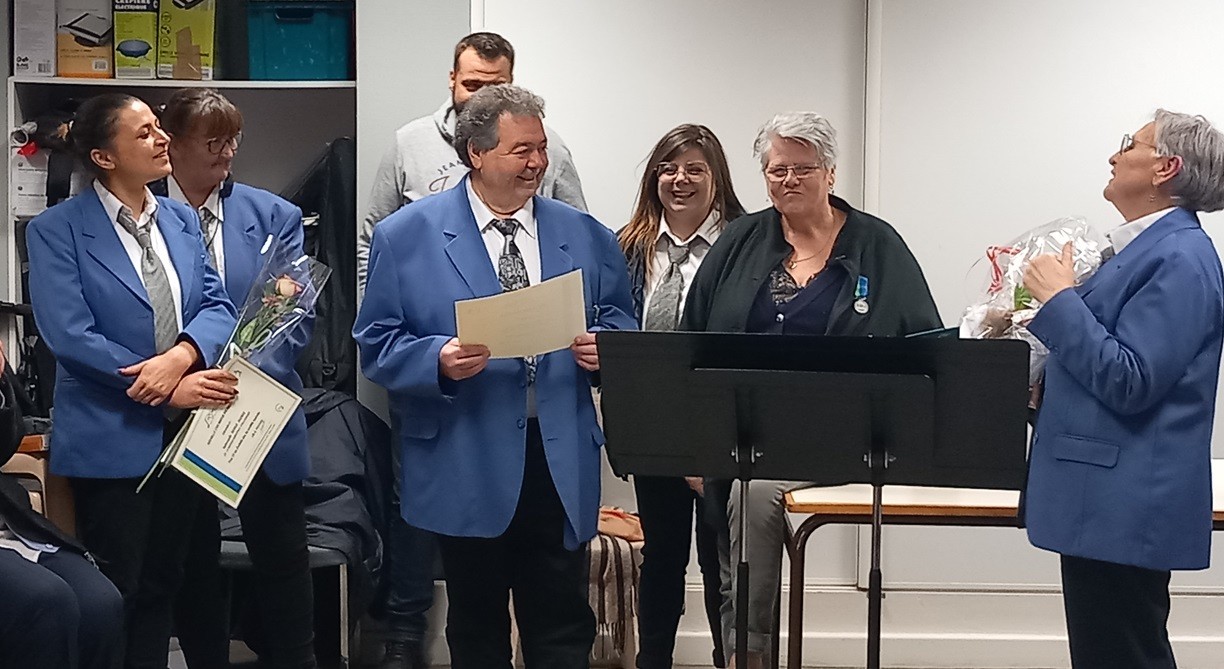 Médaille Direction Jacky Roussel - 40 ans 2