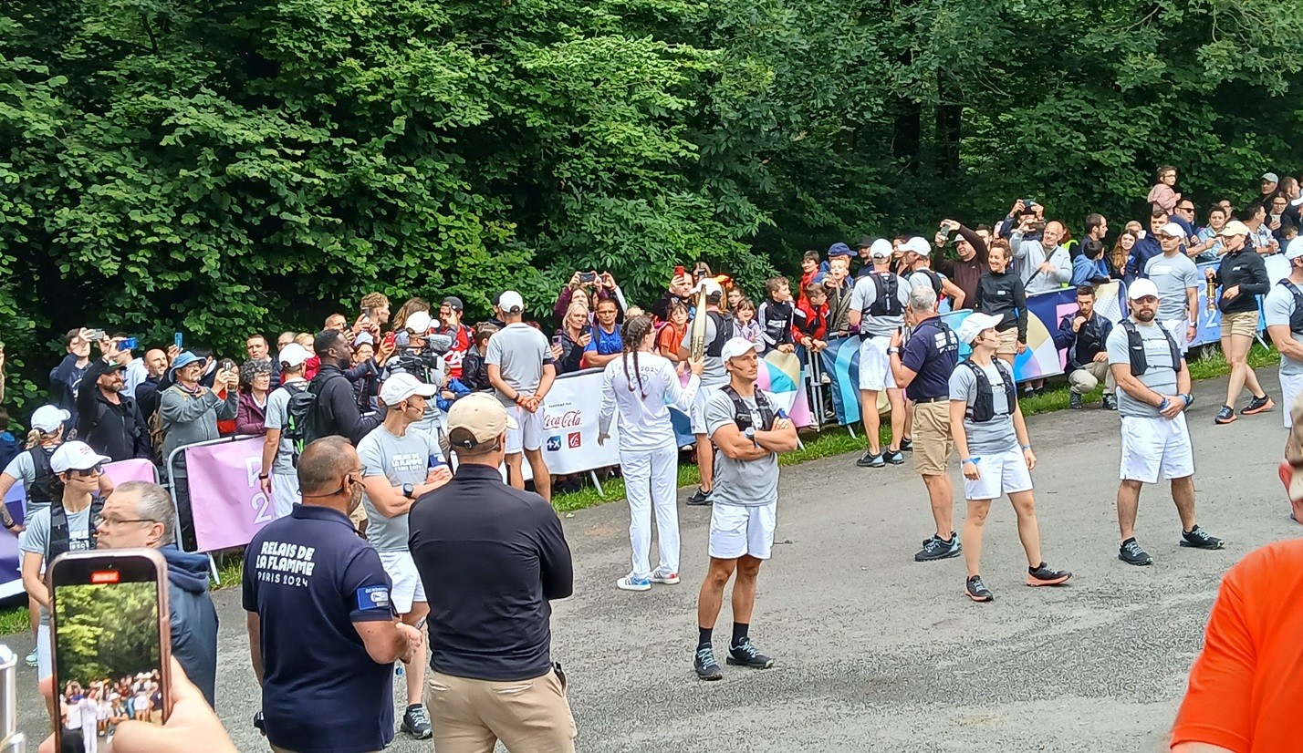 Passage de la Flamme 3 juillet 20