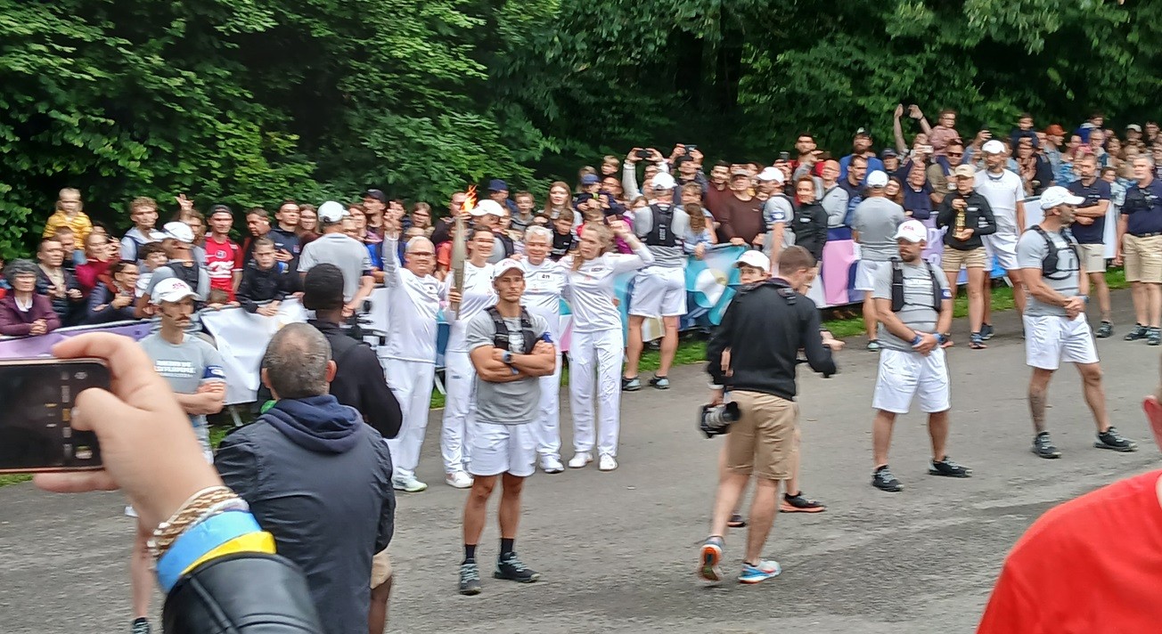 Passage de la Flamme 3 juillet 21