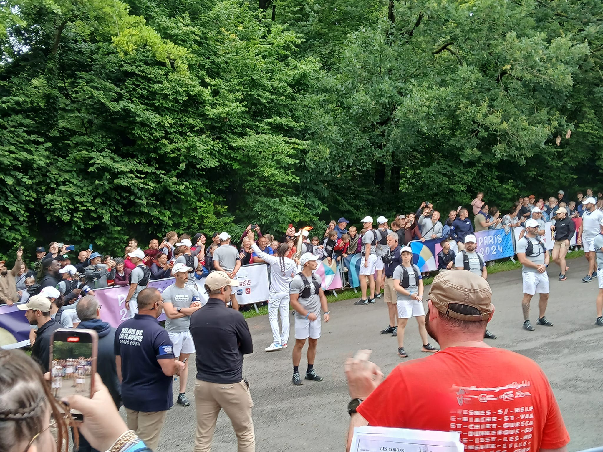 Passage de la Flamme 3 juillet 19