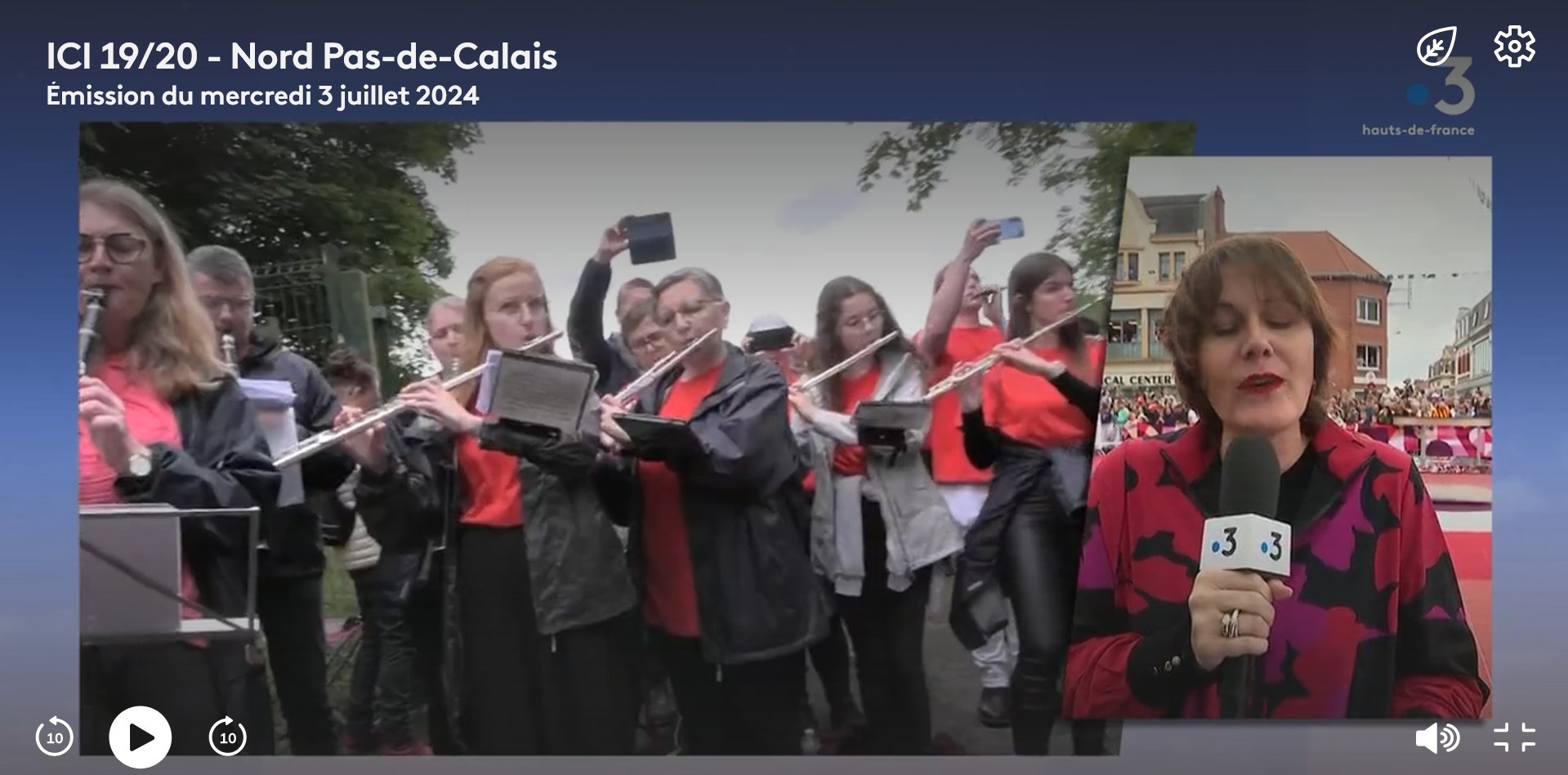 Passage de la Flamme 3 juillet 36