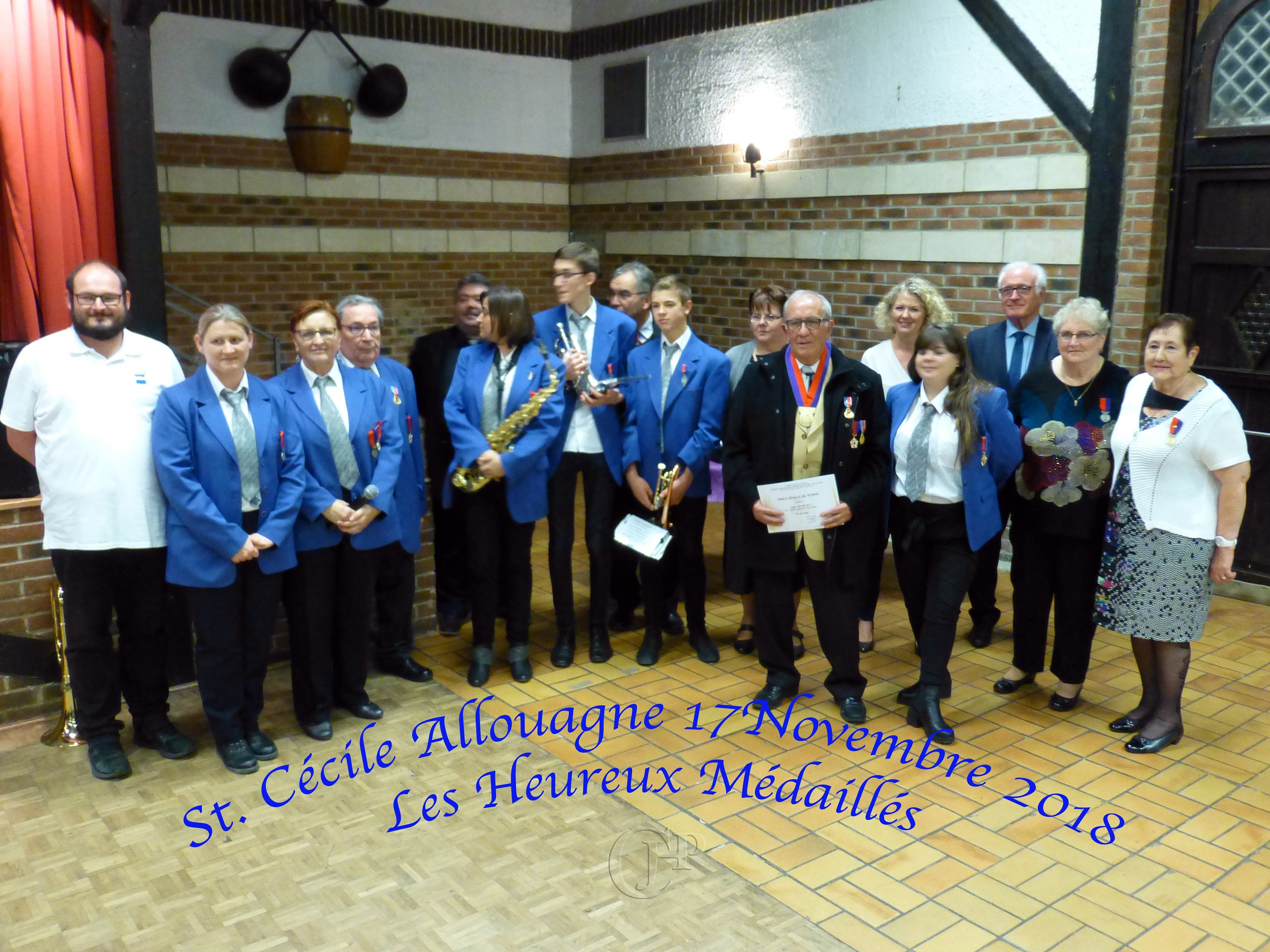 Médaillés 2018