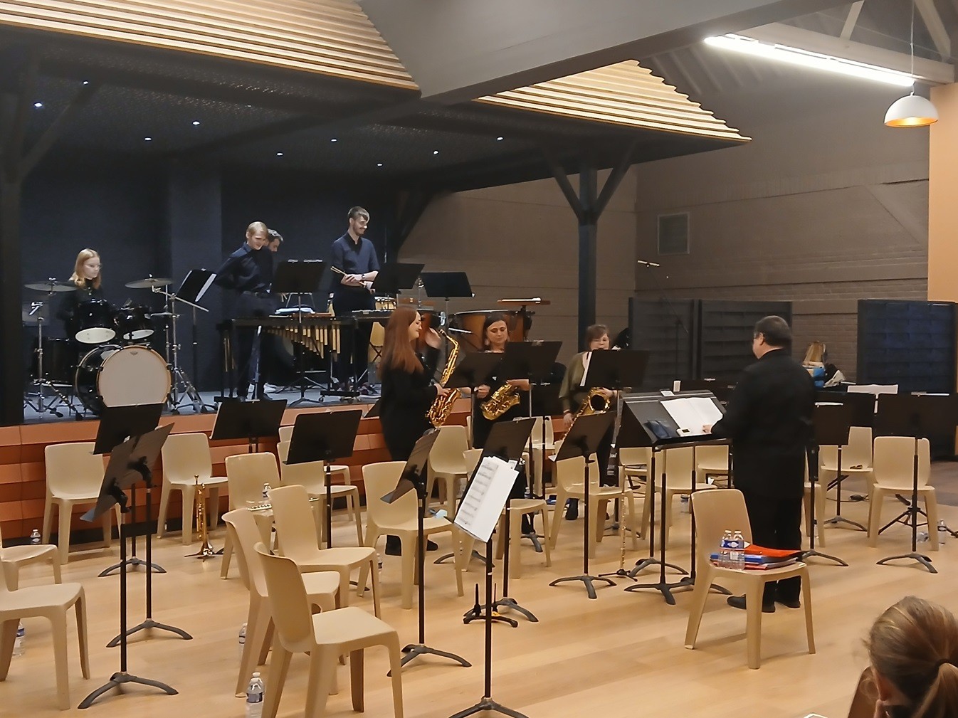 Concert d hiver 16 saxos percus