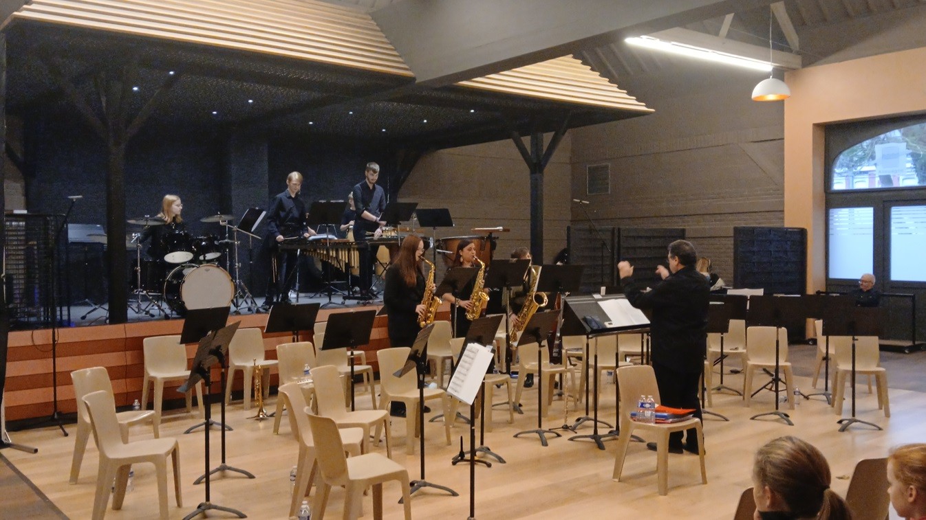 Concert d hiver 17 saxos percus