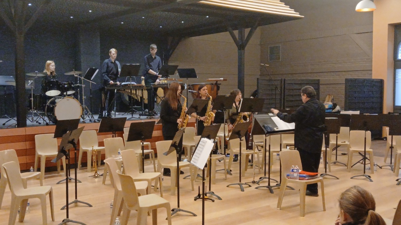 Concert d hiver 18 saxos percus