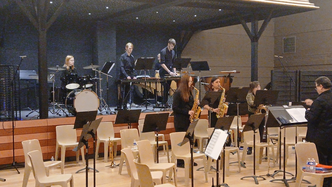 Concert d hiver 19 saxos percus