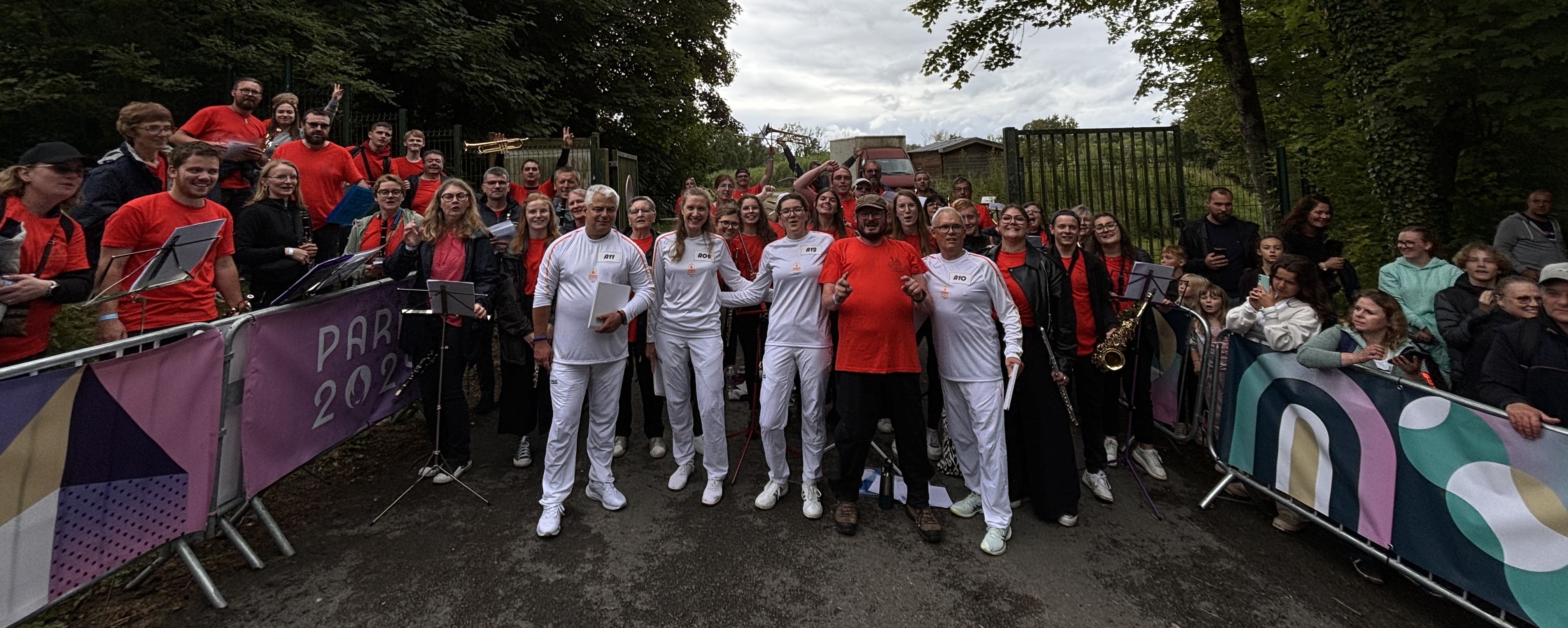 Passage de la Flamme 3 juillet 34