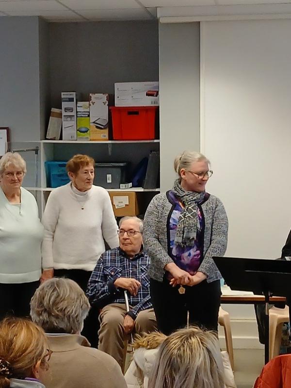Medaille 50 ans cathie hoogewys