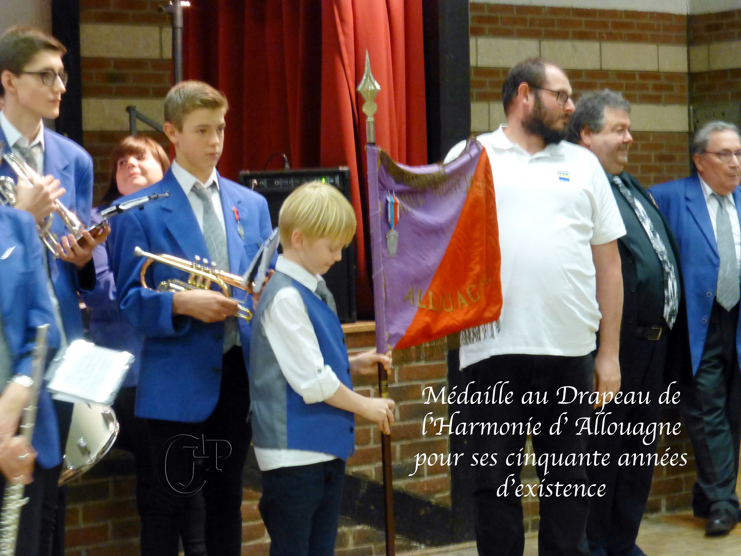 Médaille de 50 ans - Harmonie d'Allouagne