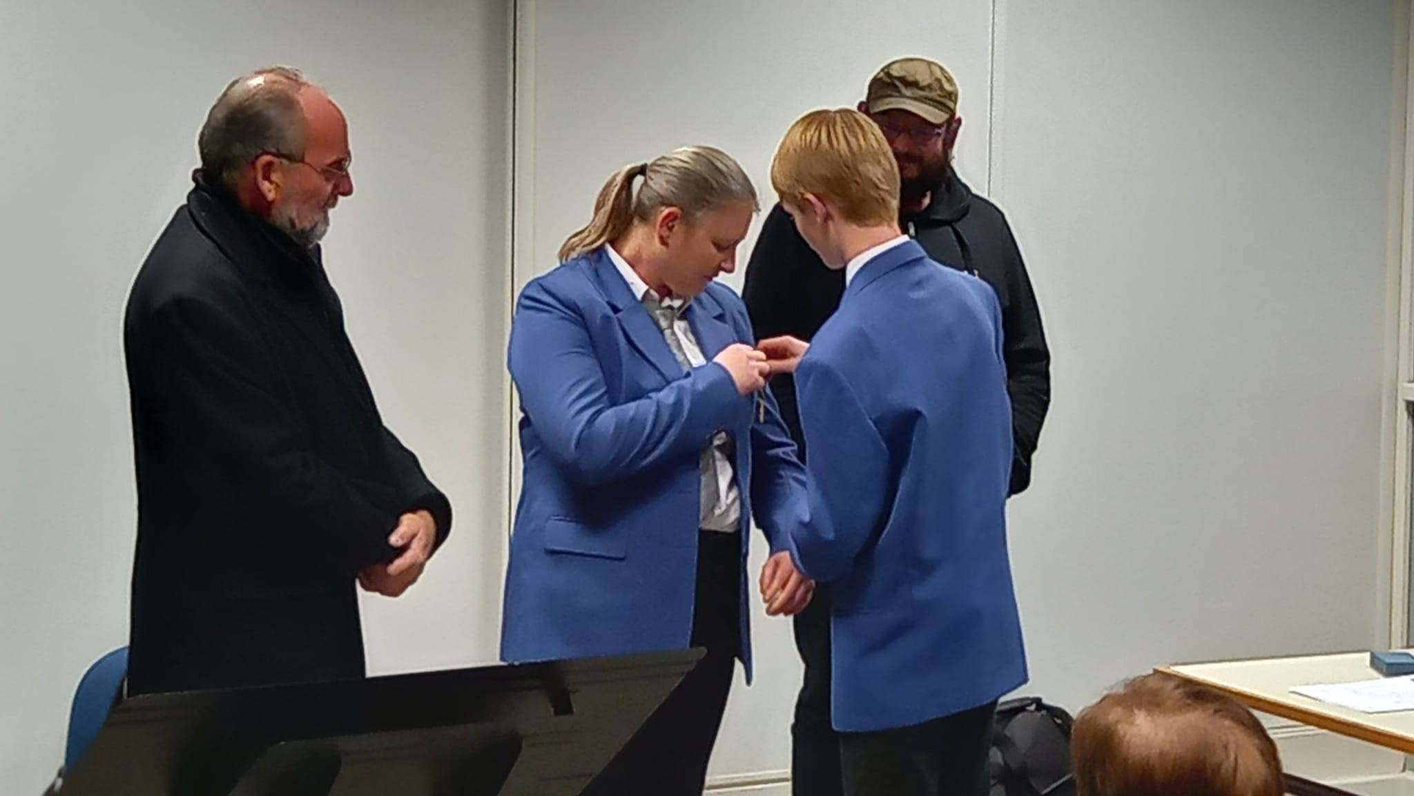 Medaille gaelle leroy 40 ans