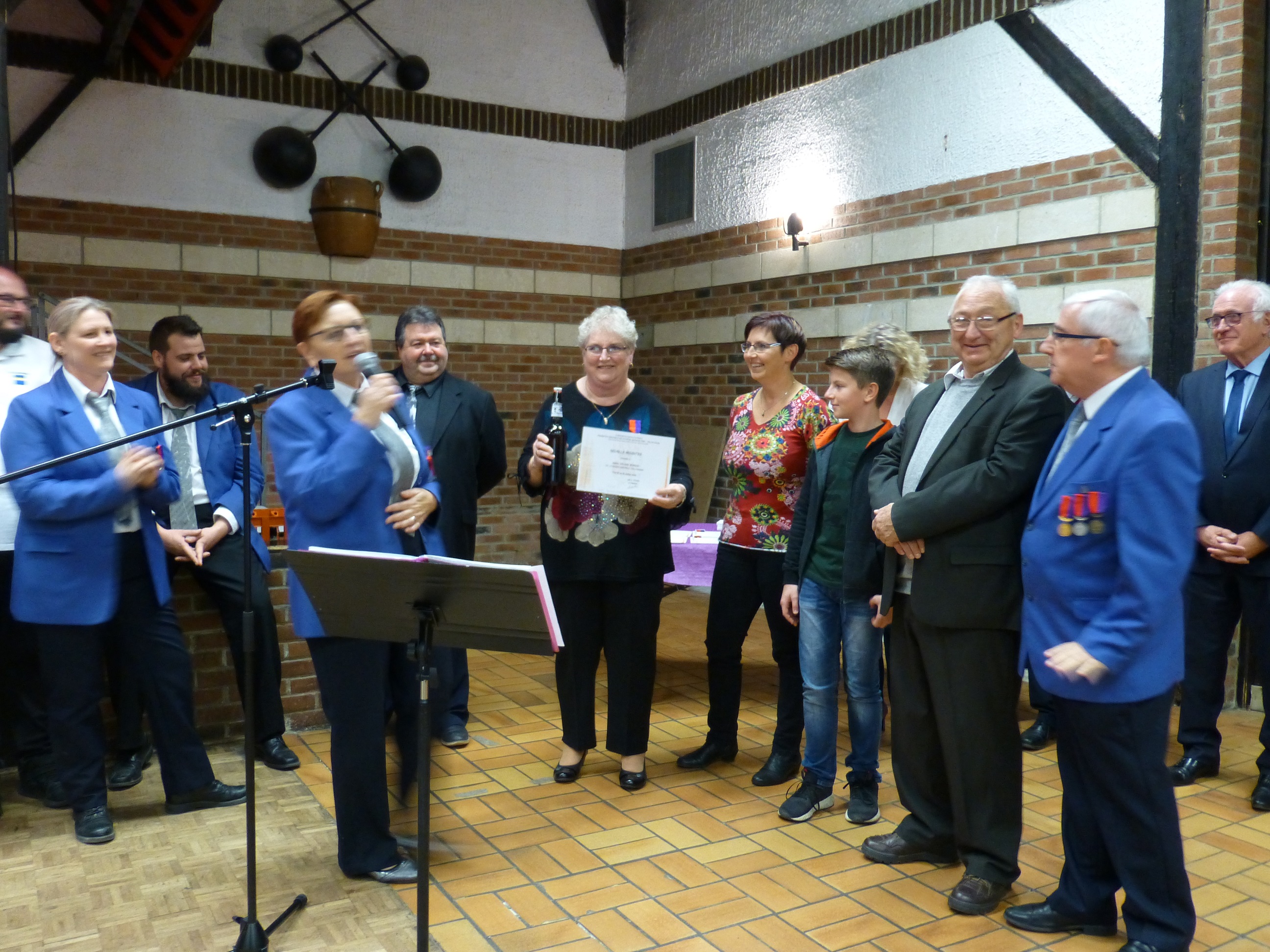 Monique Deligny - 15 ans de services